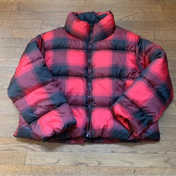 Old Navy Women's Water-Resistant Frost Free Short Puffer | Size L | Red - Picture 8 of 14